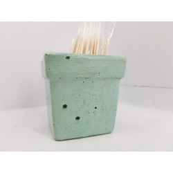 Concrete toothpick or match holder Rustic style Eco stand Bar organizer Kitchen appliance