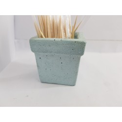 Decor Home decor Cafe decor Handmade Concrete Handmade Toothpick Dispenser