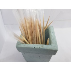 Decor Home decor Cafe decor Handmade Concrete Handmade Toothpick Dispenser