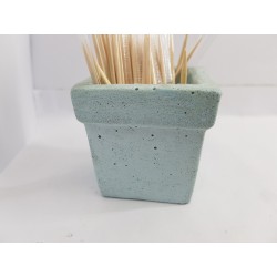 Decor Home decor Cafe decor Handmade Concrete Handmade Toothpick Dispenser