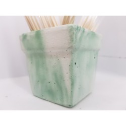 Minimalist Concrete Toothpick Holder Concrete Matchstick Stand