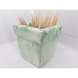 Minimalist Concrete Toothpick Holder Concrete Matchstick Stand