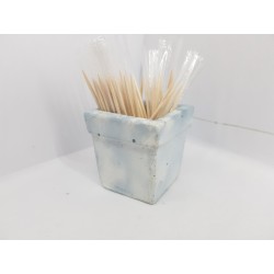 Concrete toothpick or match holder Rustic style Eco stand Bar organizer Kitchen appliance