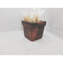 Concrete toothpick or match holder Rustic style Eco stand Bar organizer Kitchen appliance