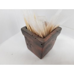 Concrete toothpick or match holder Rustic style Eco stand Bar organizer Kitchen appliance