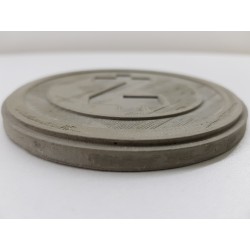 ZCash Concrete ZCash Coasters Handmade Coasters ZCash Coasters cryptocurrency