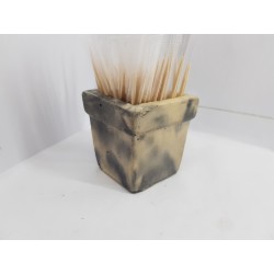 Decor Home decor Cafe decor Handmade Concrete Handmade Toothpick Dispenser