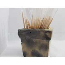 Decor Home decor Cafe decor Handmade Concrete Handmade Toothpick Dispenser