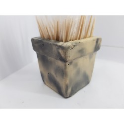 Decor Home decor Cafe decor Handmade Concrete Handmade Toothpick Dispenser