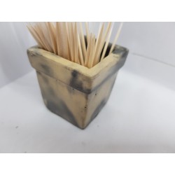 Decor Home decor Cafe decor Handmade Concrete Handmade Toothpick Dispenser