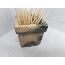 Decor Home decor Cafe decor Handmade Concrete Handmade Toothpick Dispenser