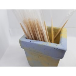 Minimalist Concrete Toothpick Holder Concrete Matchstick Stand
