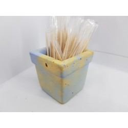 Minimalist Concrete Toothpick Holder Concrete Matchstick Stand