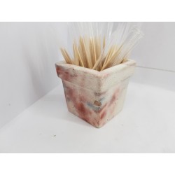 Beautiful handmade concrete toothpick holders, multicolor 09