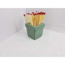 Concrete Match Striker Modern Decor Smoking accessories Decor Home decor Cafe decor Handmade Concrete Design Interior