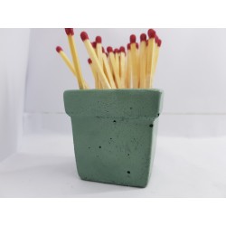 Concrete Match Striker Modern Decor Smoking accessories Decor Home decor Cafe decor Handmade Concrete Design Interior