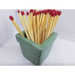 Concrete Match Striker Modern Decor Smoking accessories Decor Home decor Cafe decor Handmade Concrete Design Interior