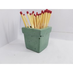 Concrete Match Striker Modern Decor Smoking accessories Decor Home decor Cafe decor Handmade Concrete Design Interior