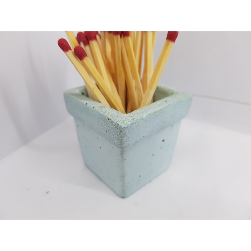 Concrete Match Striker Modern Decor Smoking accessories Decor Home decor Cafe decor Handmade Concrete Design Interior