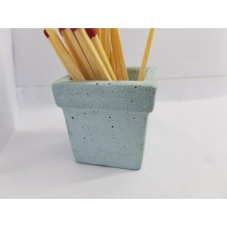 Concrete Match Striker Modern Decor Smoking accessories Decor Home decor Cafe decor Handmade Concrete Design Interior