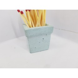 Concrete Match Striker Modern Decor Smoking accessories Decor Home decor Cafe decor Handmade Concrete Design Interior