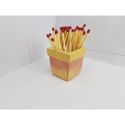 Concrete Match Striker Modern Decor Smoking accessories Decor Home decor Cafe decor Handmade Concrete Design Interior