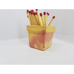 Concrete Match Striker Modern Decor Smoking accessories Decor Home decor Cafe decor Handmade Concrete Design Interior