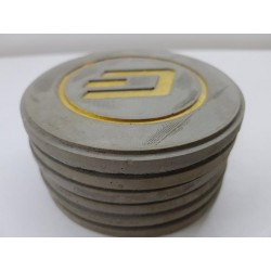 Dash Concrete Dash Coasters Handmade Coasters Dash 
Coasters cryptocurrency