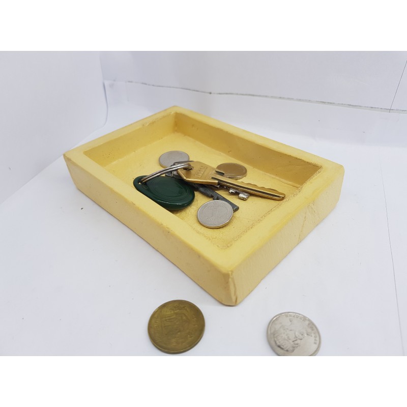 Tray key Concrete tray key Handmade tray key  Exclusive tray key Tray key loft style Creative tray key Best tray key