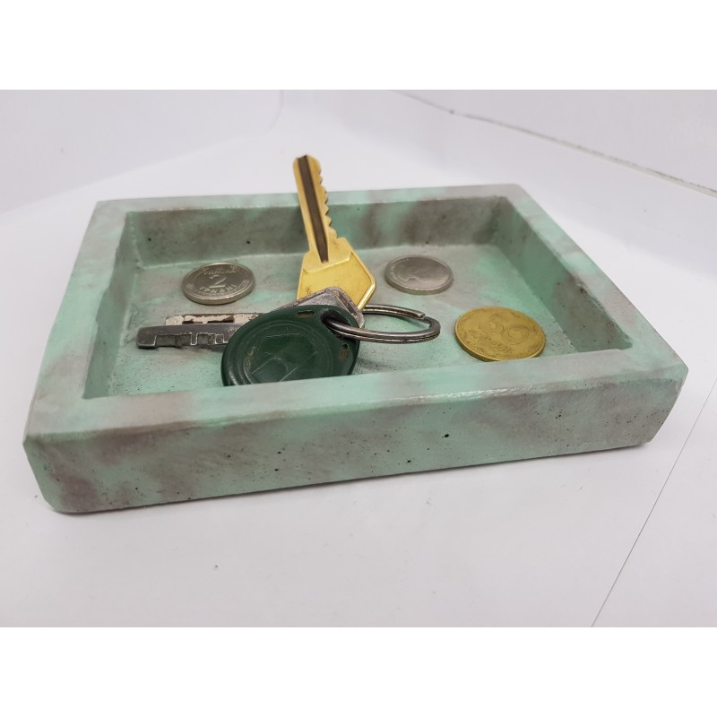 Tray key Concrete tray key Handmade tray key  Exclusive tray key Tray key loft style Creative tray key Best tray key