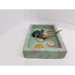 Tray key Concrete tray key Handmade tray key  Exclusive tray key Tray key loft style Creative tray key Best tray key