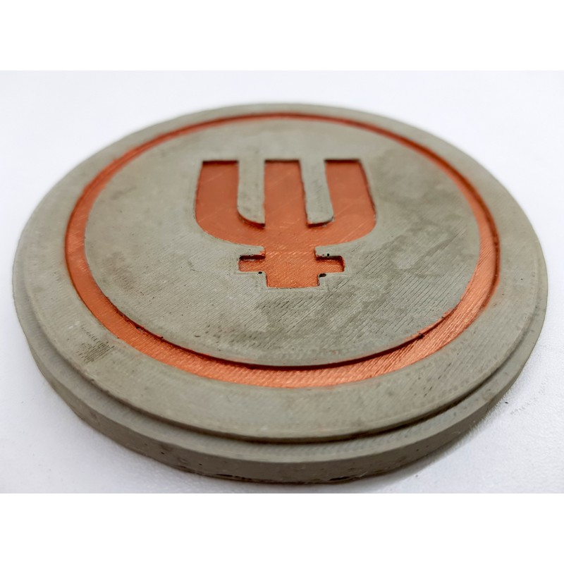 Primecoin Concrete Primecoin Coasters Handmade Coasters Primecoin Coasters cryptocurrency