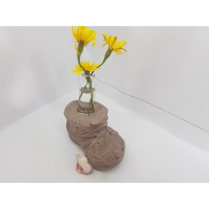 Vase Flower vase Concrete flower vase Handmade Exclusive flower vase