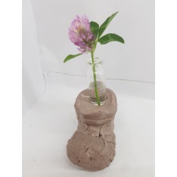 Vase Flower vase Concrete flower vase Handmade Exclusive flower vase