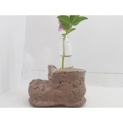 Vase Flower vase Concrete flower vase Handmade Exclusive flower vase