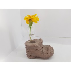 Vase Flower vase Concrete flower vase Handmade Exclusive flower vase