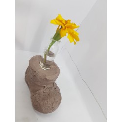 Vase Flower vase Concrete flower vase Handmade Exclusive flower vase