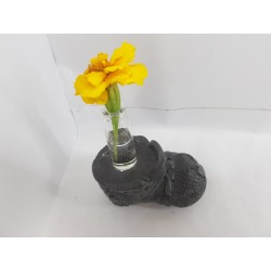 Vase Flower vase Concrete flower vase Handmade Exclusive flower vase