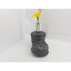 Vase Flower vase Concrete flower vase Handmade Exclusive flower vase