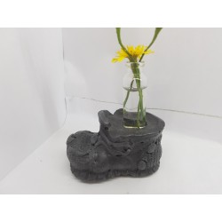 Vase Flower vase Concrete flower vase Handmade Exclusive flower vase