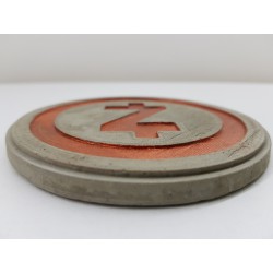 ZCash Concrete ZCash Coasters Handmade Coasters ZCash Coasters cryptocurrency