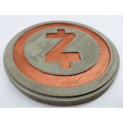 ZCash Concrete ZCash Coasters Handmade Coasters ZCash Coasters cryptocurrency