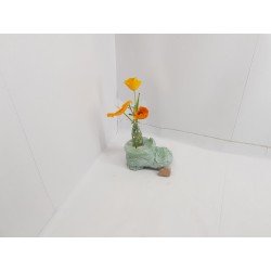 Vase Flower vase Concrete flower vase Handmade Exclusive flower vase