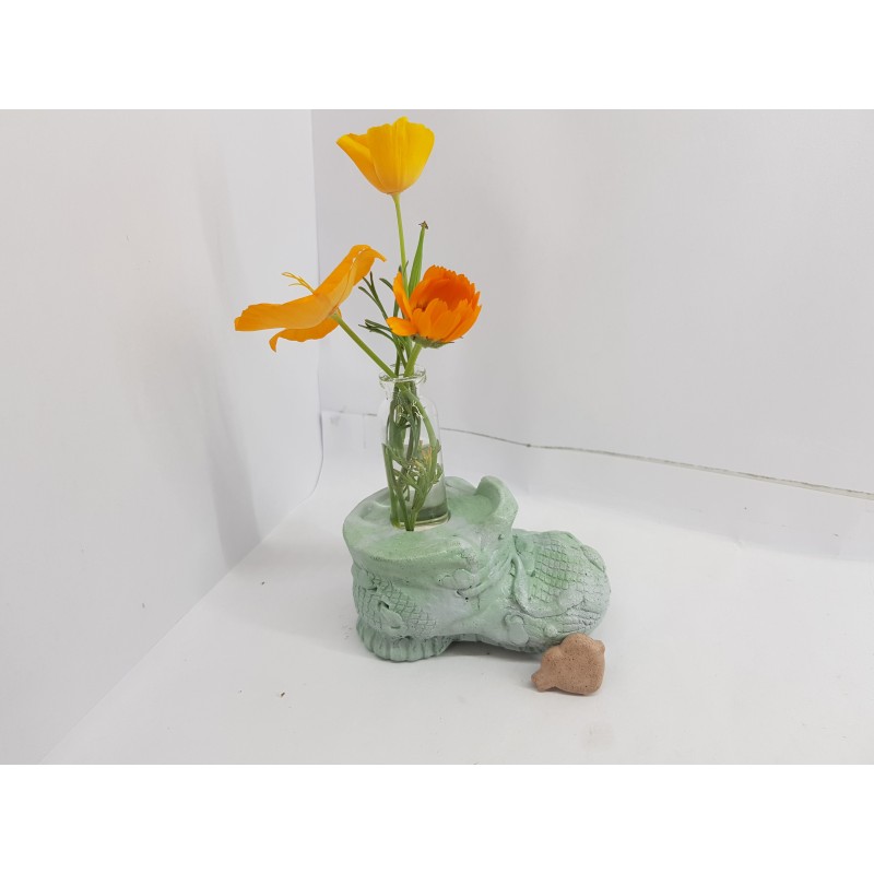 Vase Flower vase Concrete flower vase Handmade Exclusive flower vase