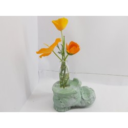 Vase Flower vase Concrete flower vase Handmade Exclusive flower vase