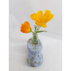 Unusual flower vase Art Nouveau Decor Design Home decor Minimalism Rustic style Loft Industrial style