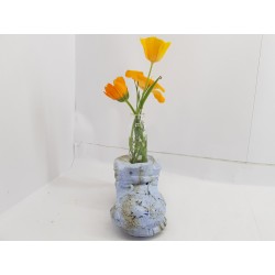 Unusual flower vase Art Nouveau Decor Design Home decor Minimalism Rustic style Loft Industrial style