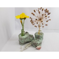 Unusual flower vase Art Nouveau Decor Design Home decor Minimalism Rustic style Loft Industrial style