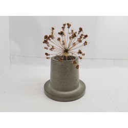 Vase Flower vase Small flower vase Concrete flower vase Handmade Exclusive flower vase Mini flower vase