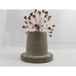 Vase Flower vase Small flower vase Concrete flower vase Handmade Exclusive flower vase Mini flower vase